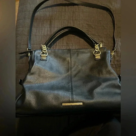 Steve Madden black handbag/shoulder bag - Picture 1 of 11